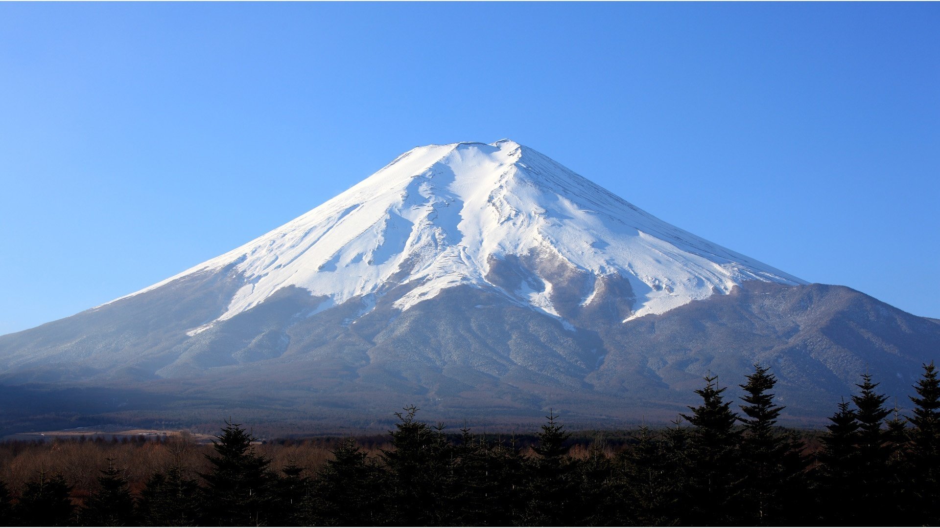 fuji fudji fujiyama fujisan japonia góra wulkan fuji tło tapety panoramiczny pełny ekran panoramiczny panoramiczny