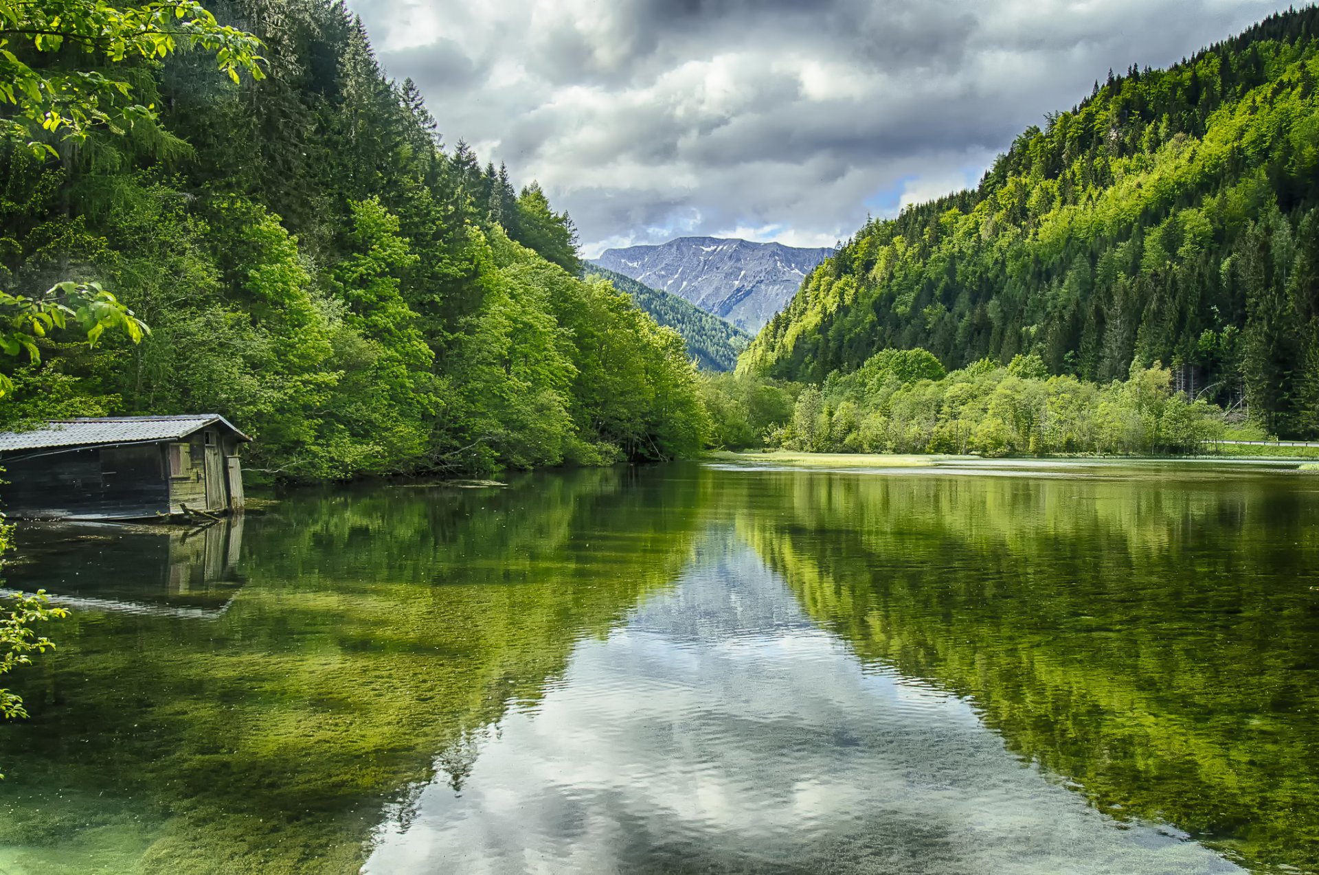 green lake austria lago