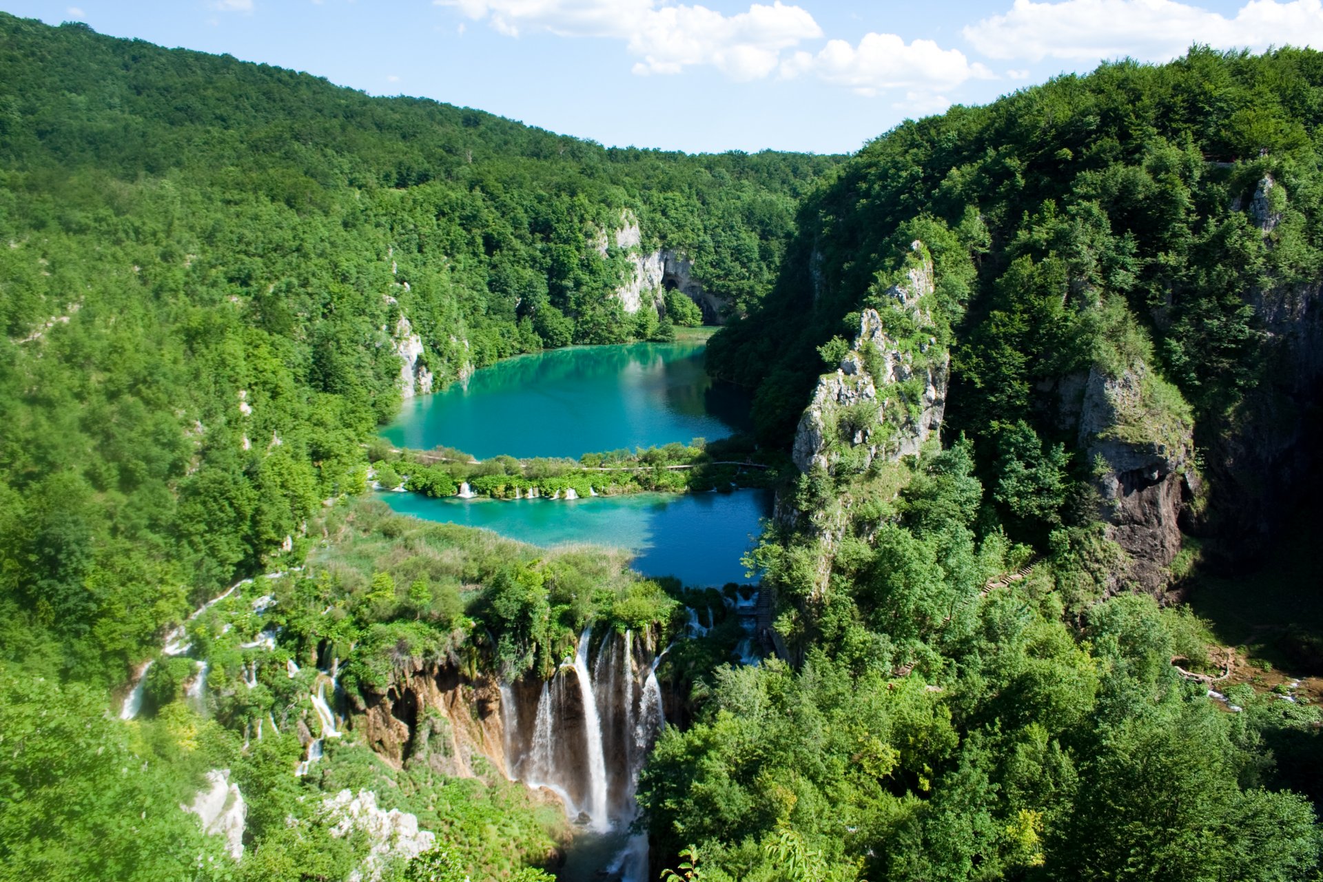 parque nacional cascadas agua