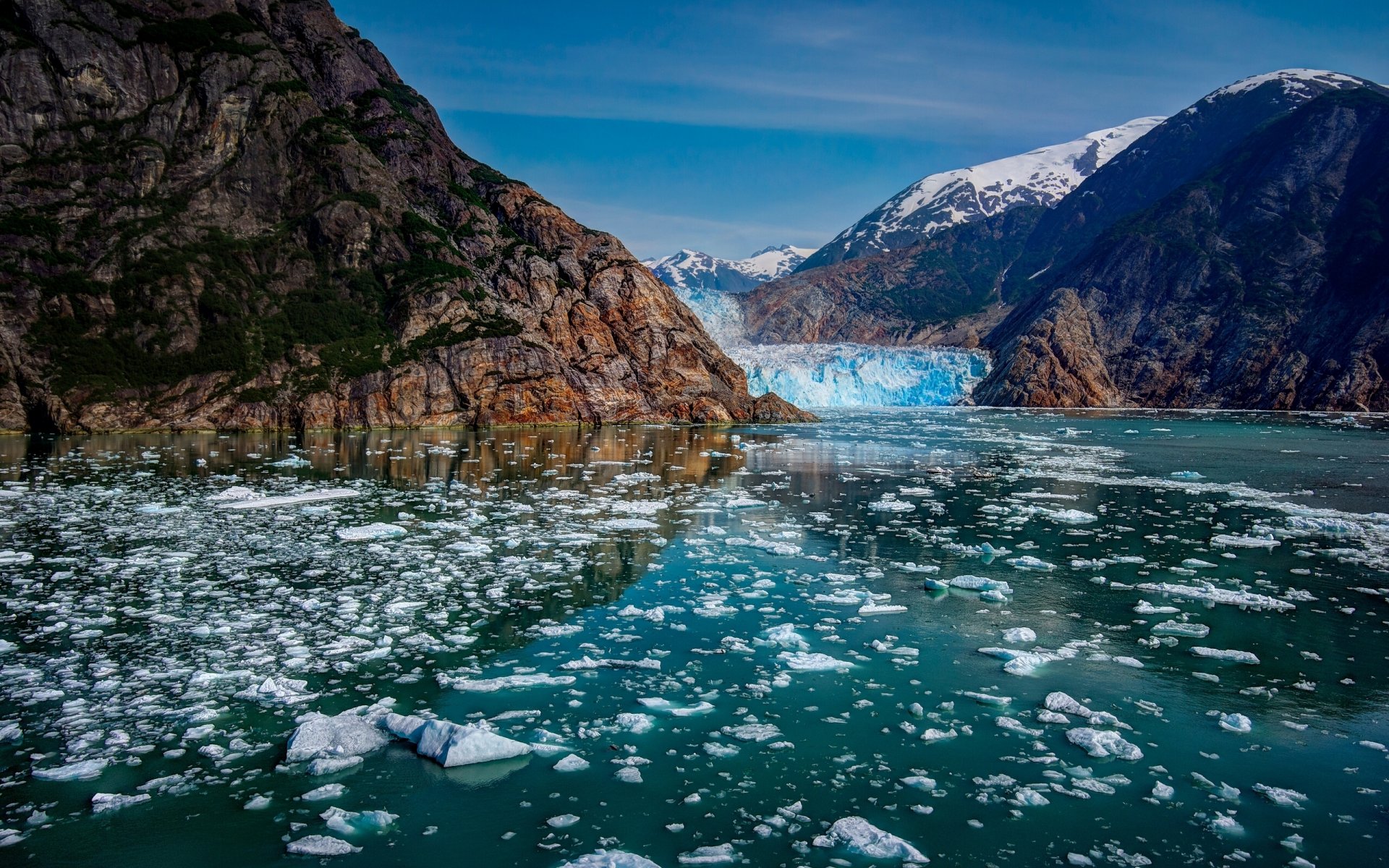 parc national de glacier bay alaska glacier bay montagnes glacier