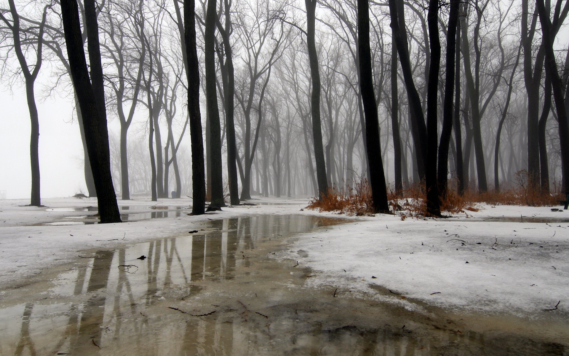 wintermission śnieg lód woda deszcz