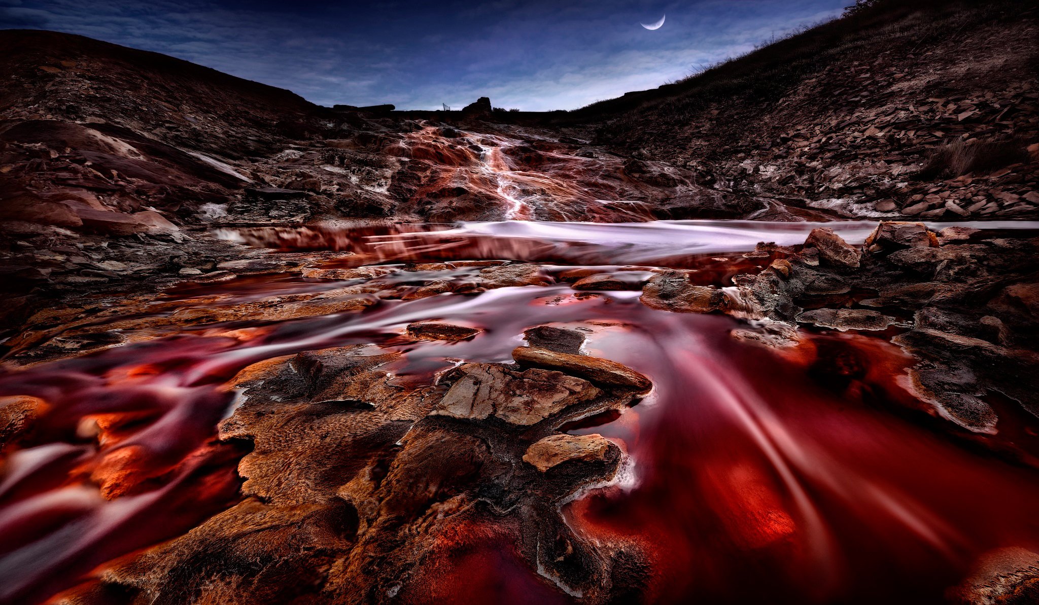 rio tinto fiume rosso spagna andalusia