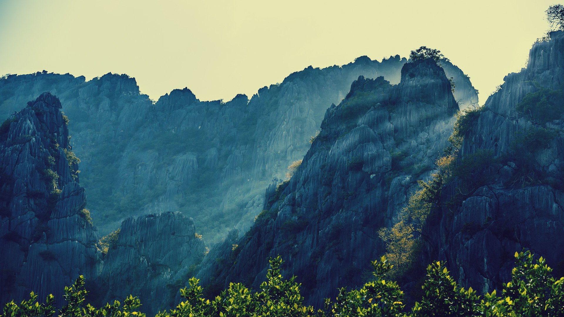 landscape nature mountains light sky trees thailand thailand landscapes rock