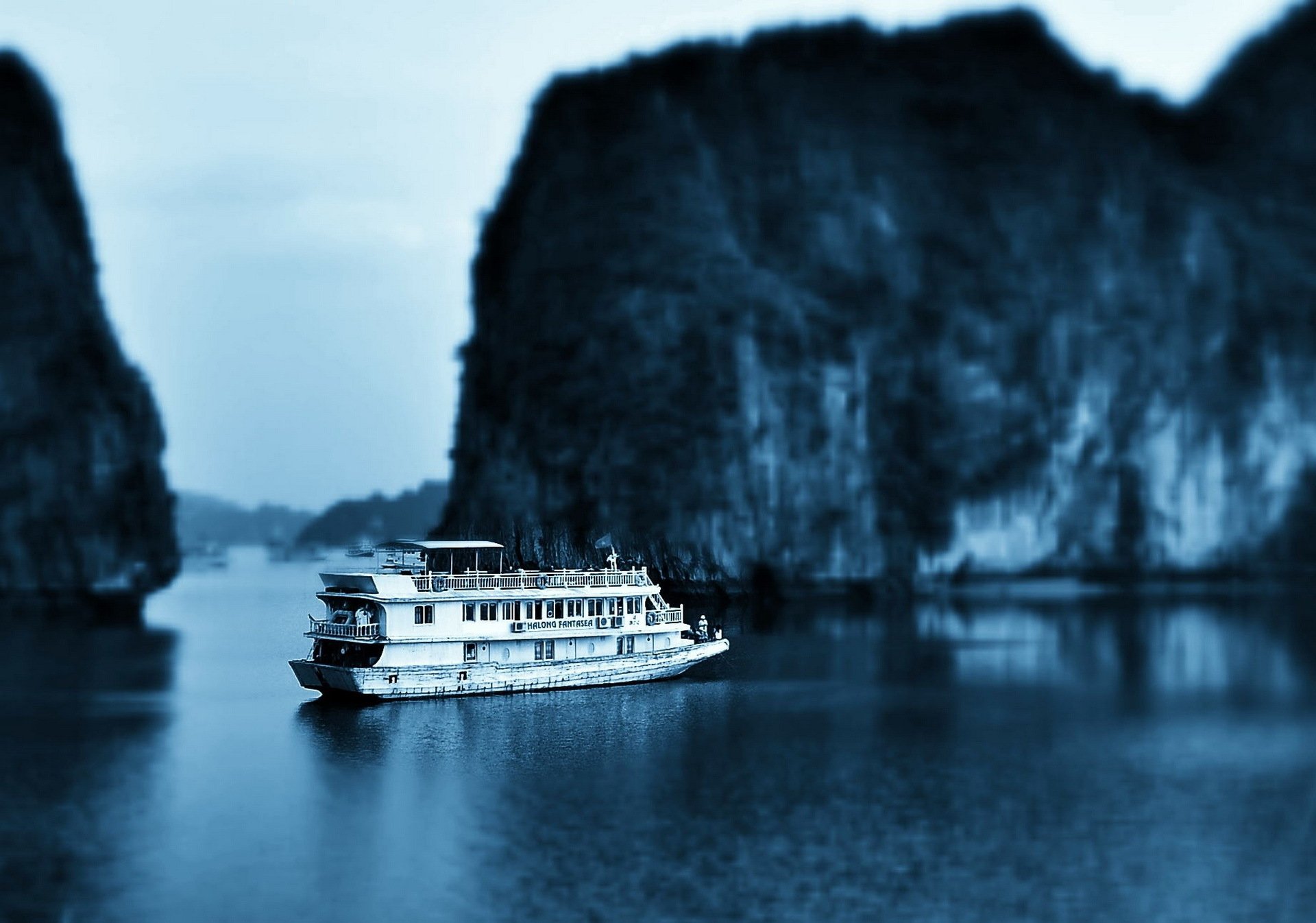 zatoka ha long wietnam statek