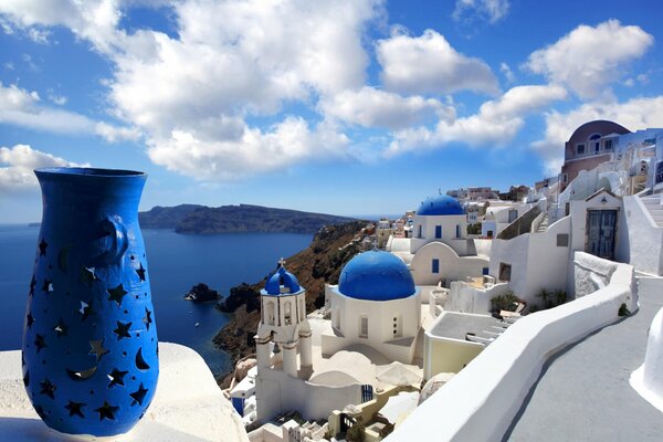 Increíble paisaje en Grecia