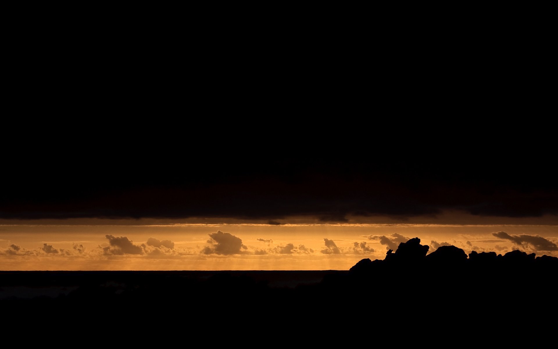 africa sunset cloud