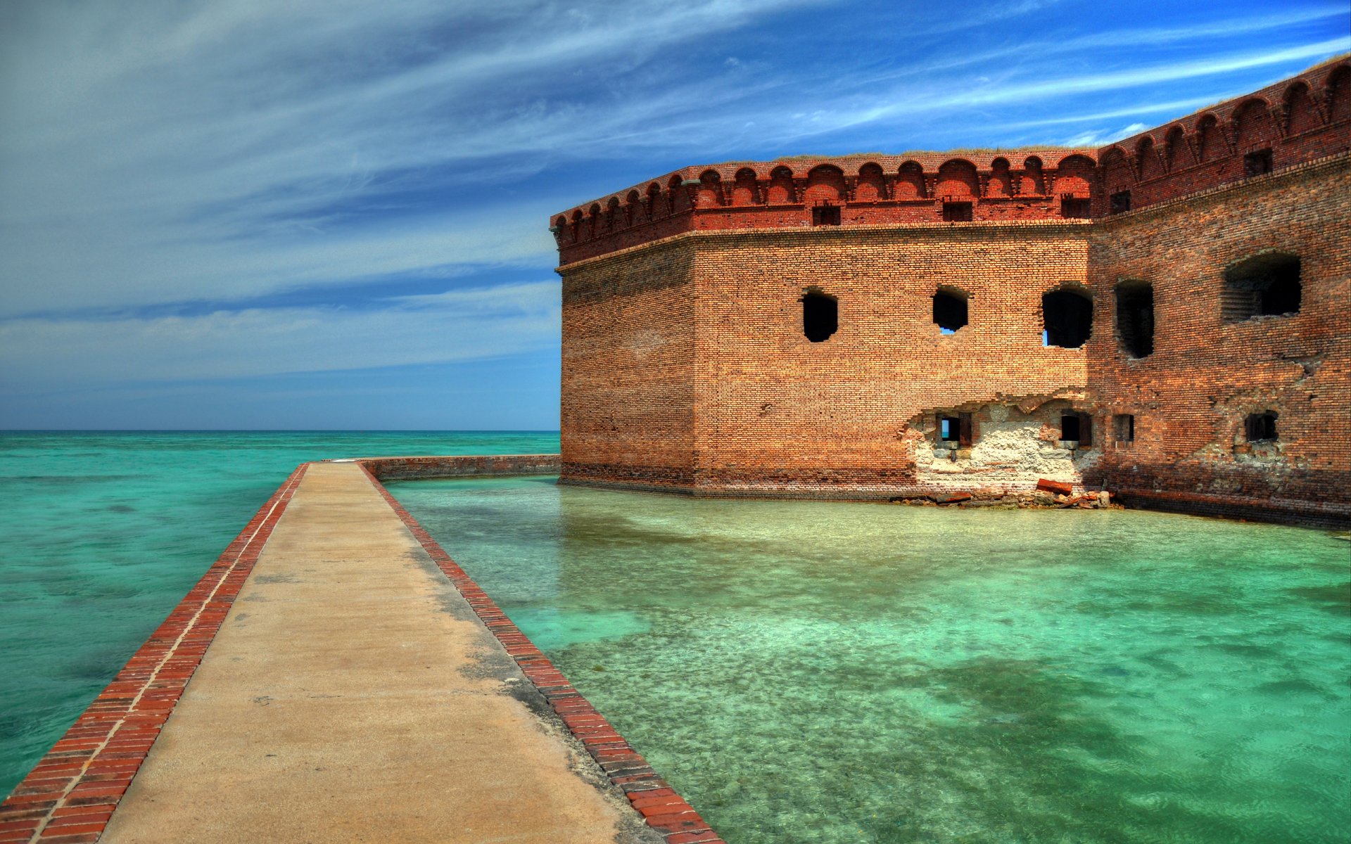 fuerte ruinas puente