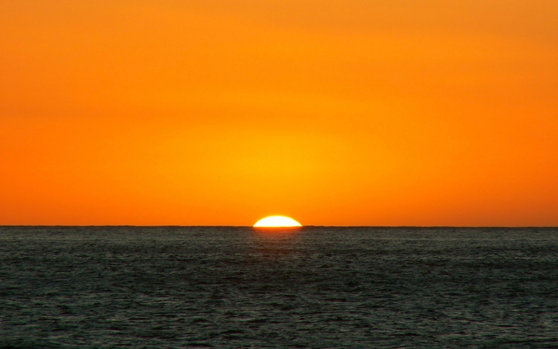 meer sonnenuntergang landschaft