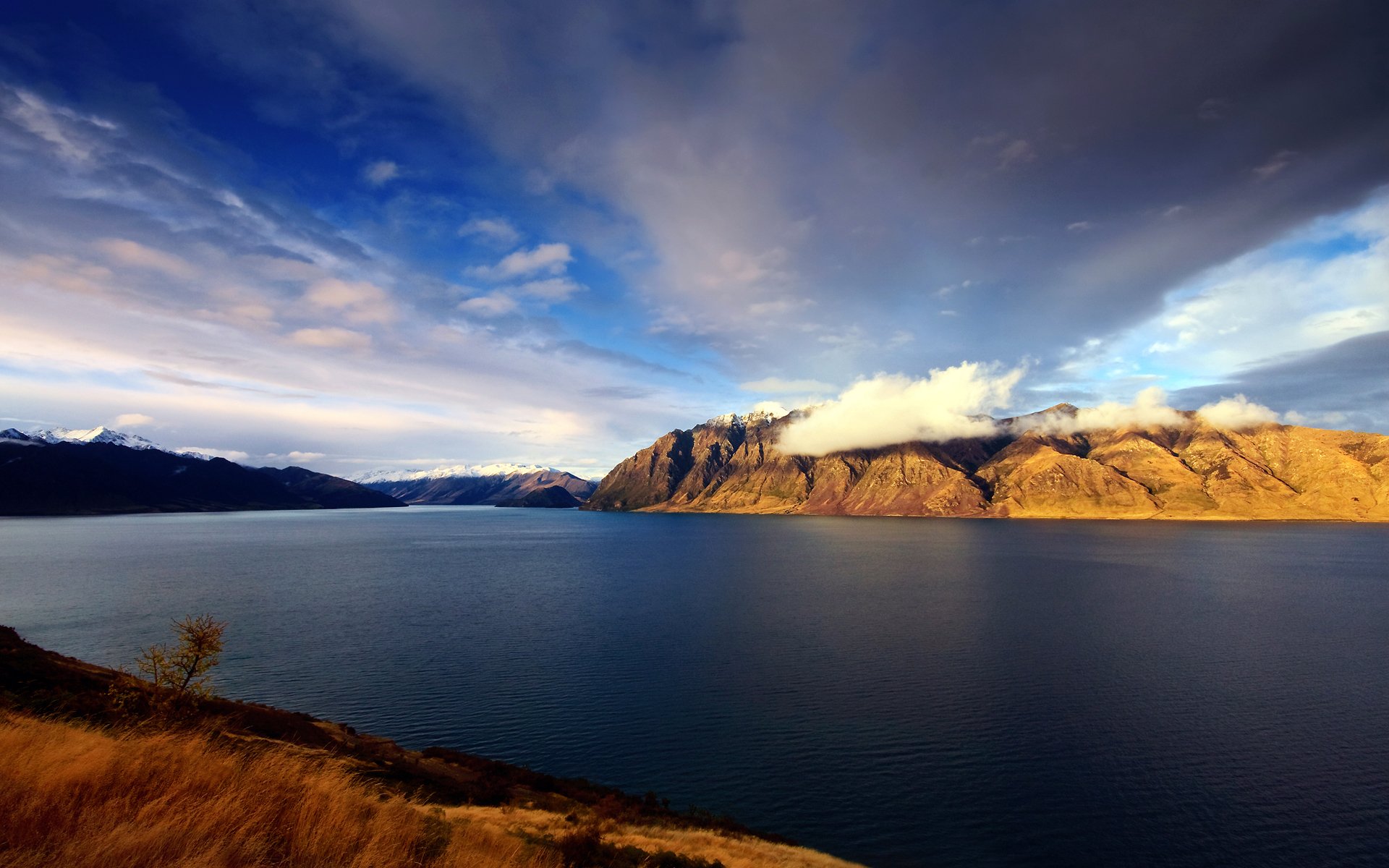 nouvelle-zélande volcan île