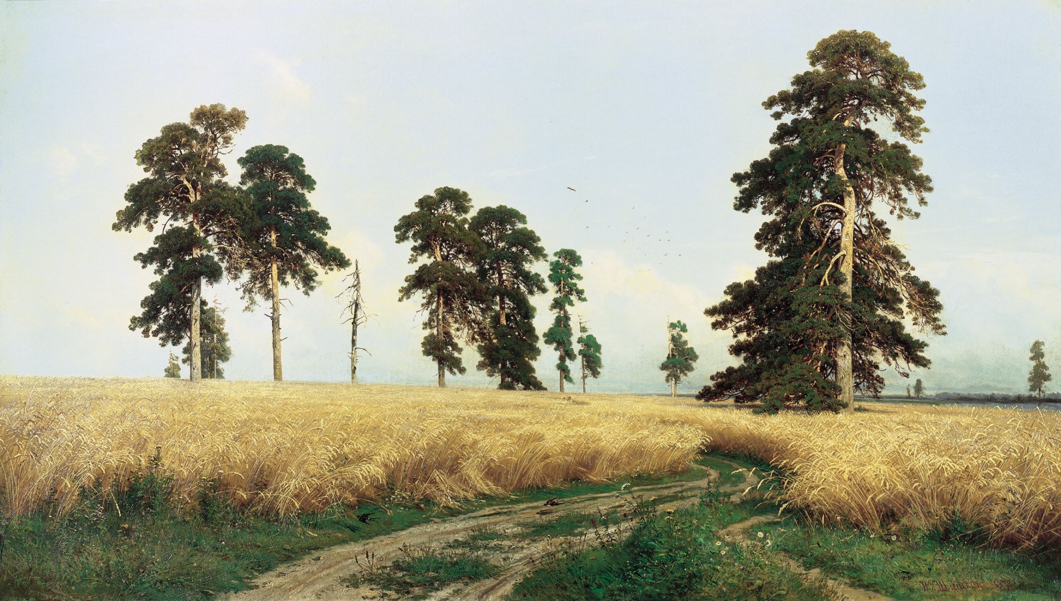 shishkin malerei roggen kiefer