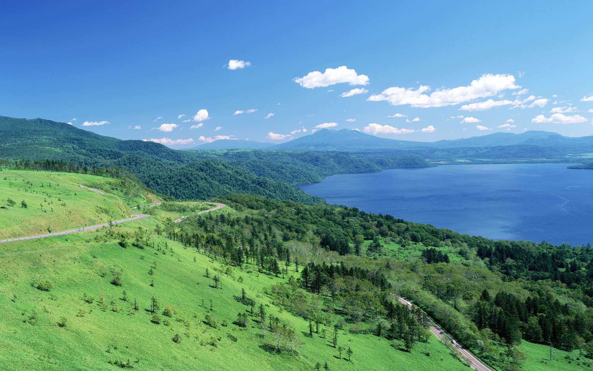 japan hokkaido landschaft