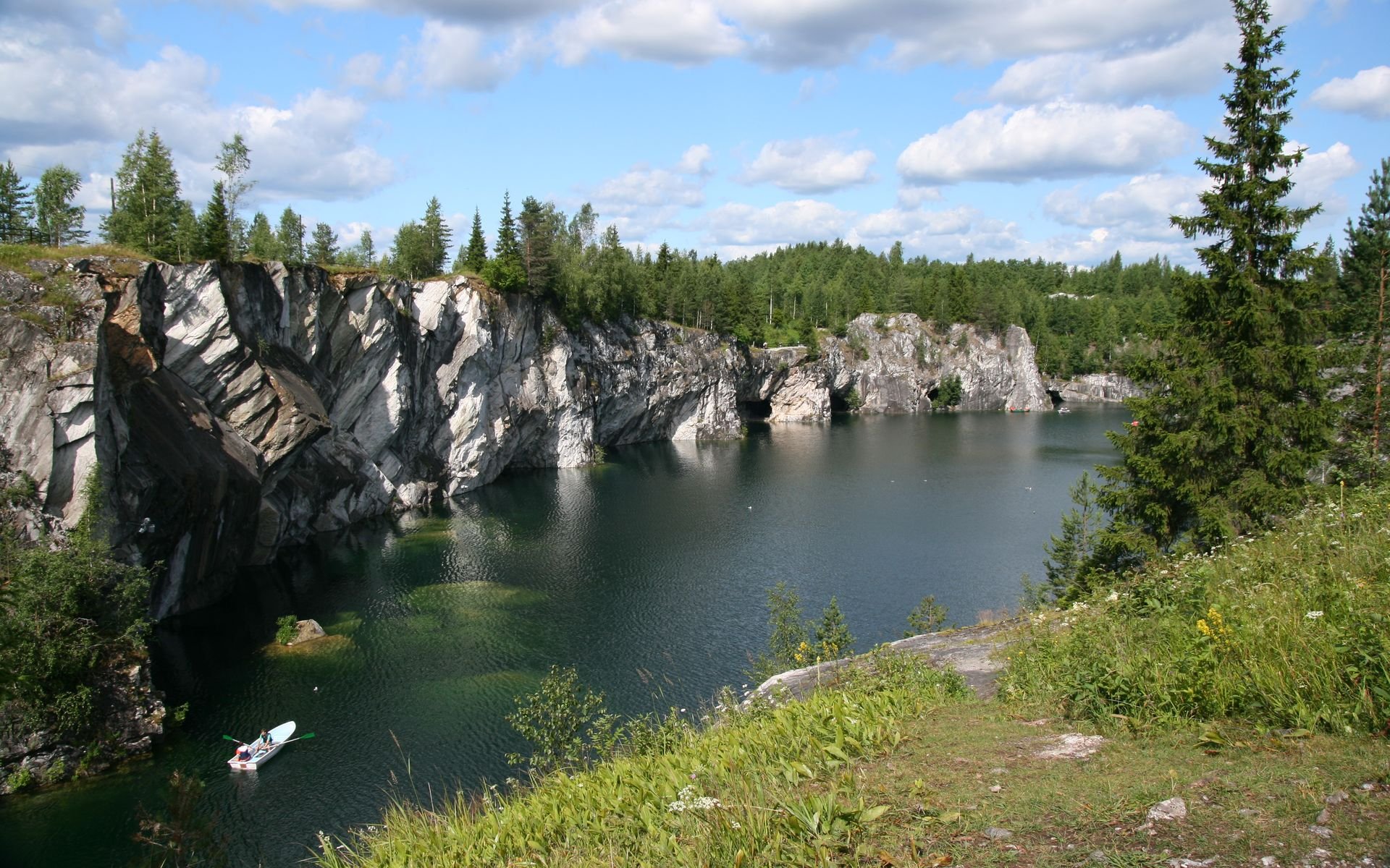 fluss felsen klippe