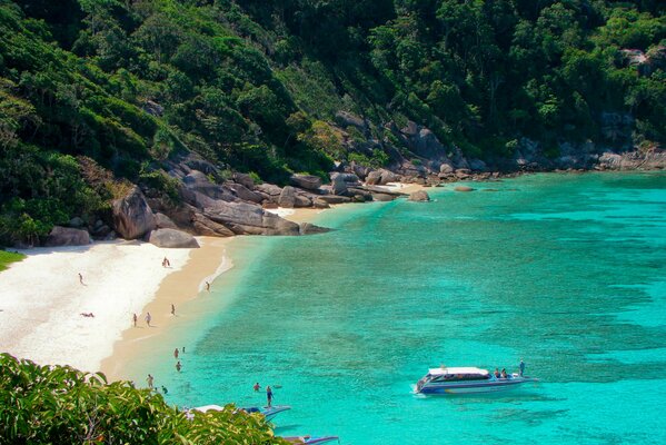 Sandstrand auf den Similan-Inseln