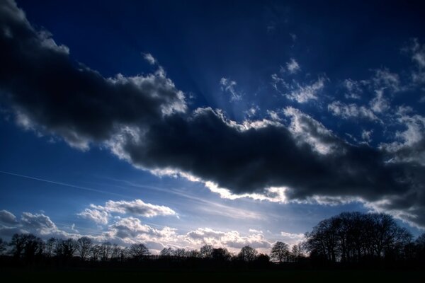 The formidable spirit of nature is thunder