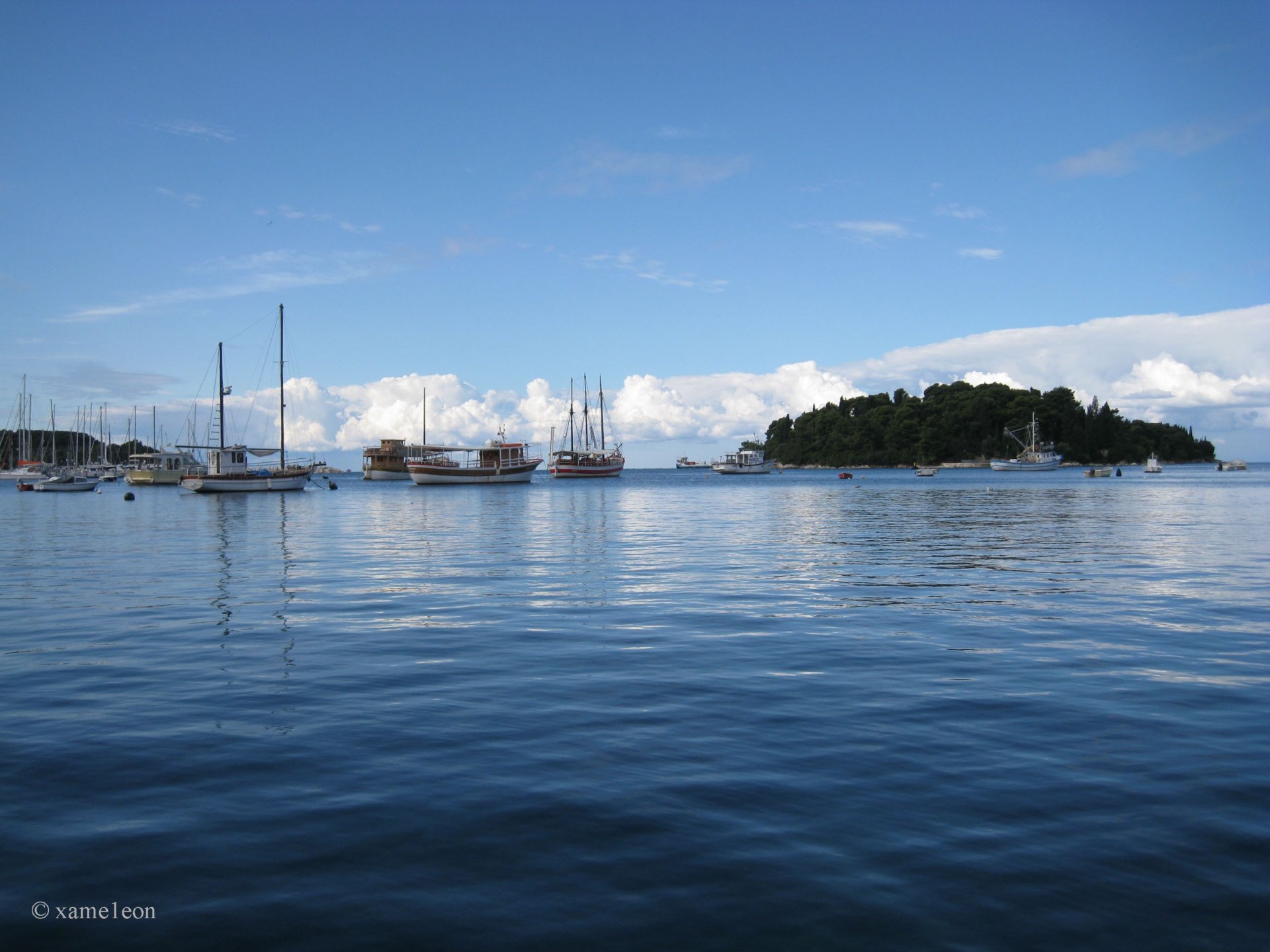 meer yachten insel himmel