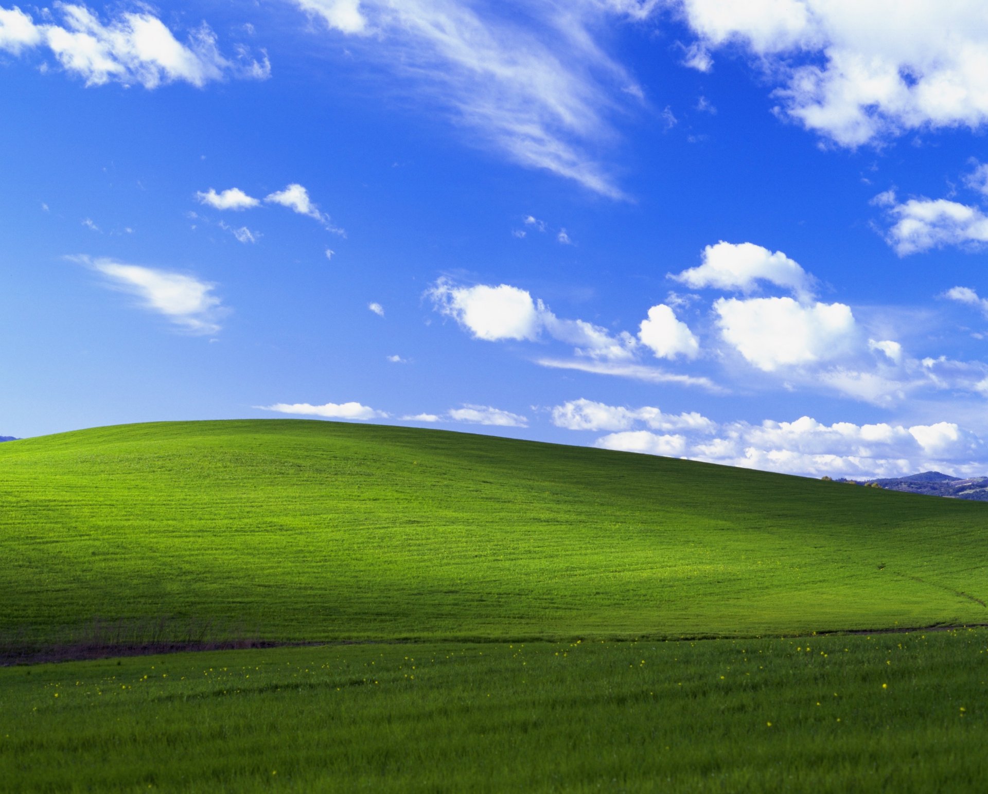 the field clouds sky windows serenity