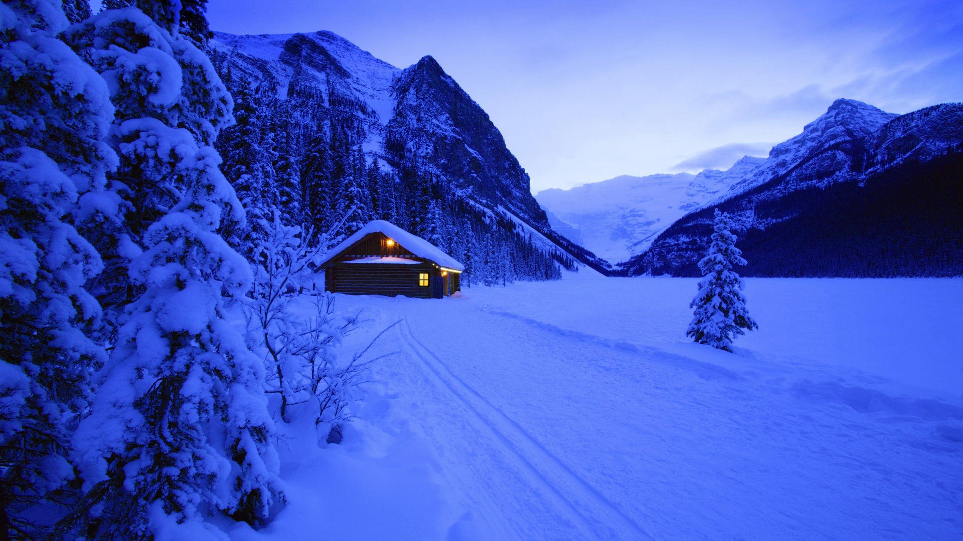 neues jahr schnee winter haus