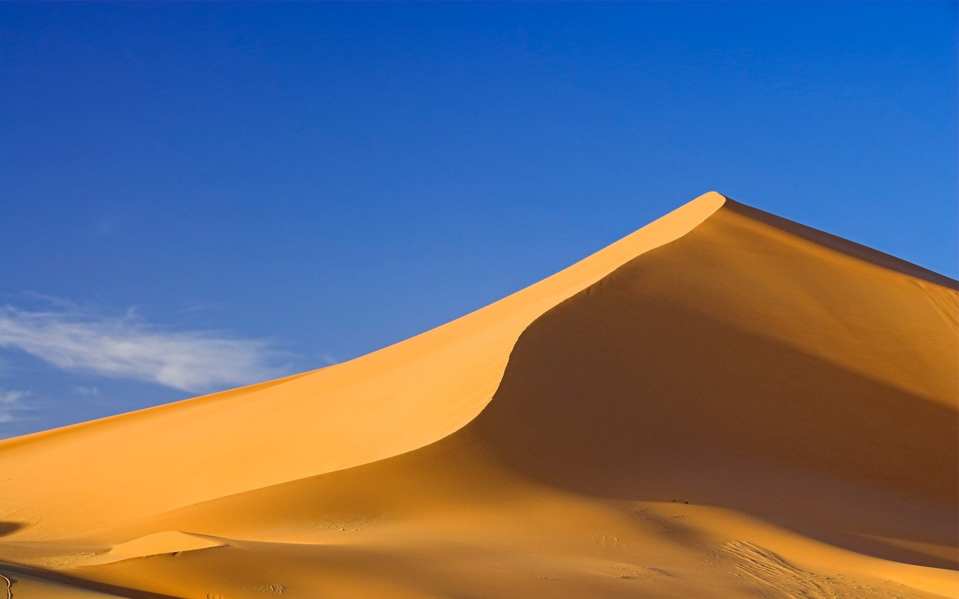 désert sable barkhan