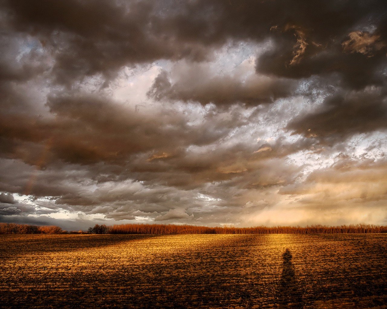 feld schatten wolken