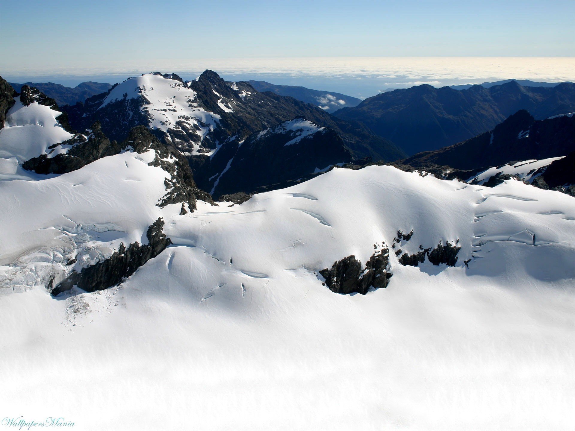 montagne neve freddo