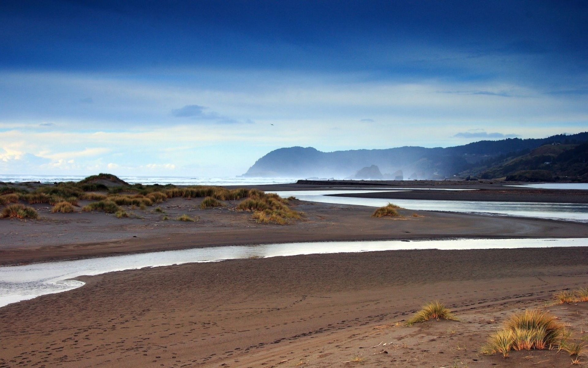 creek sand beach