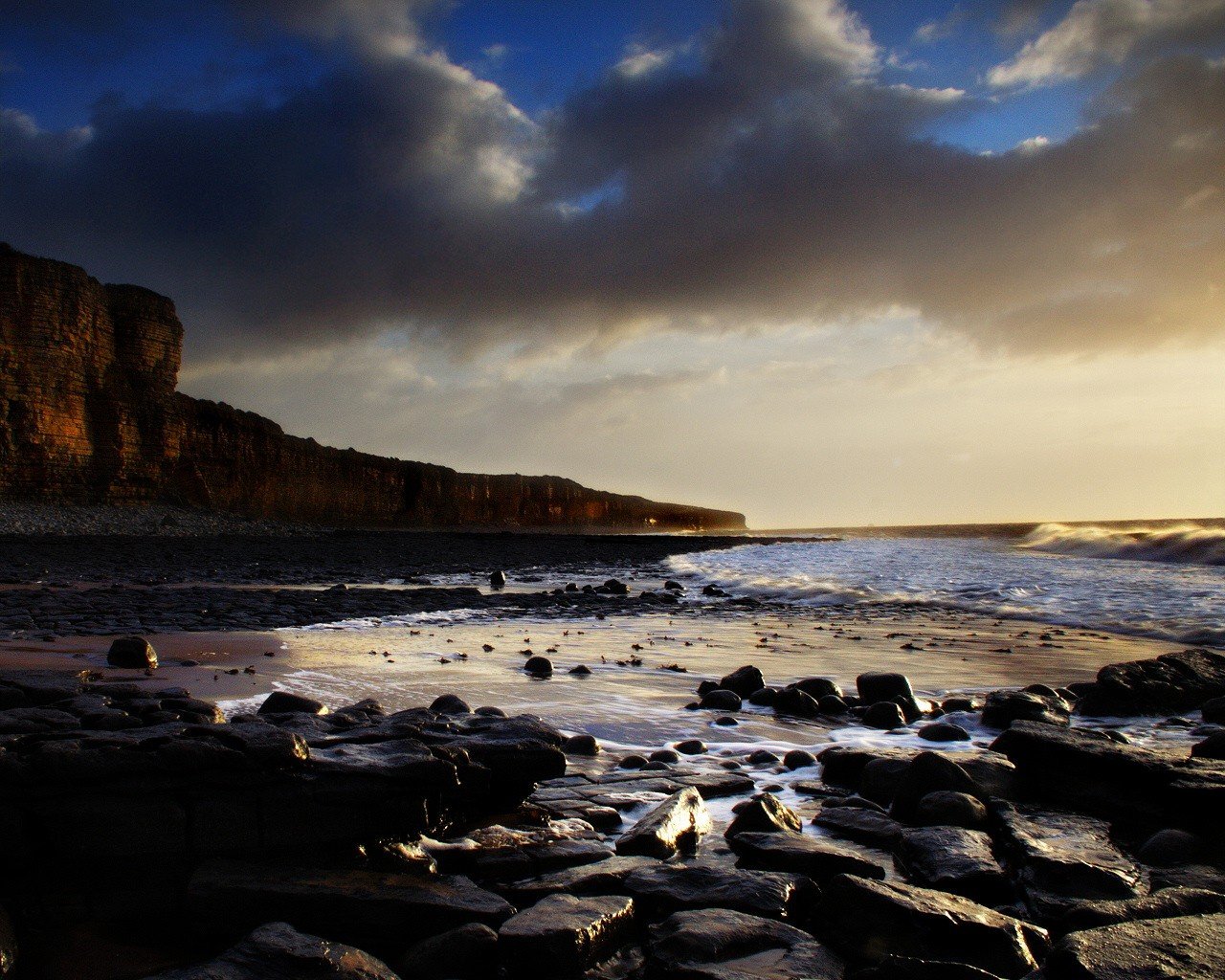 natur nacht meer