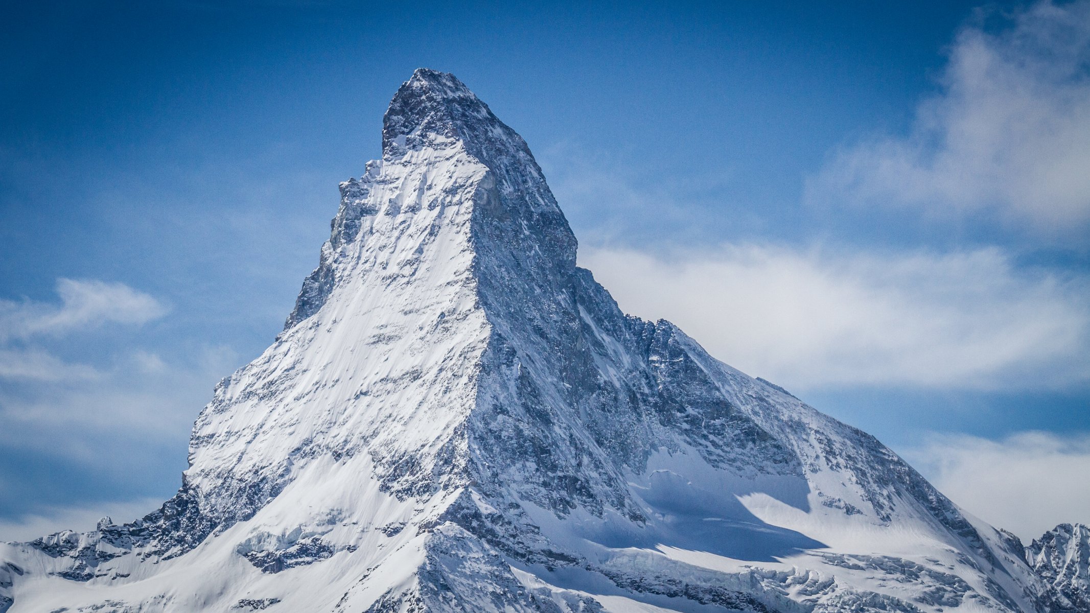 dufour-gipfel gipfel pisten schnee schatten penniner alpen schweiz