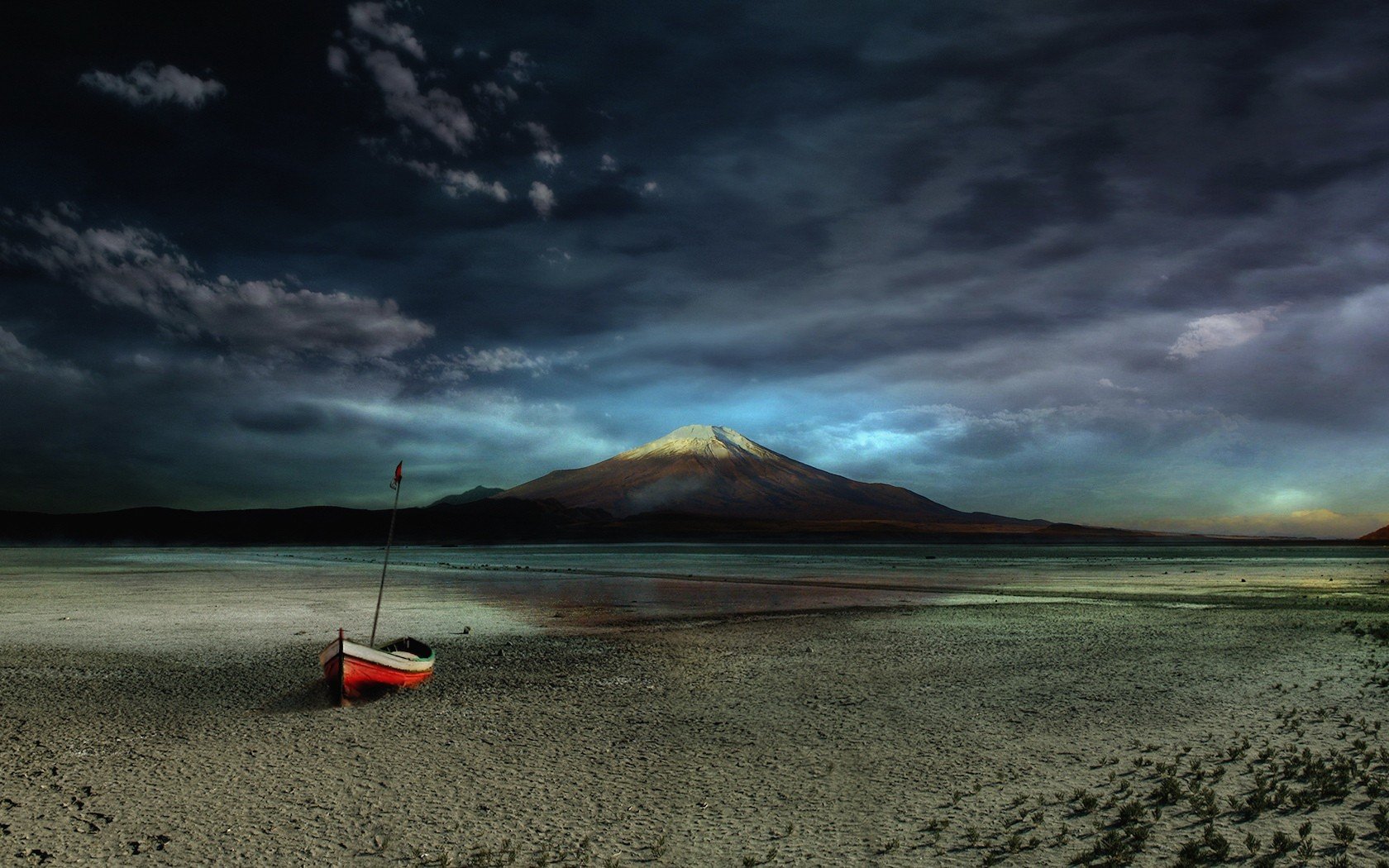 montagna cielo mare