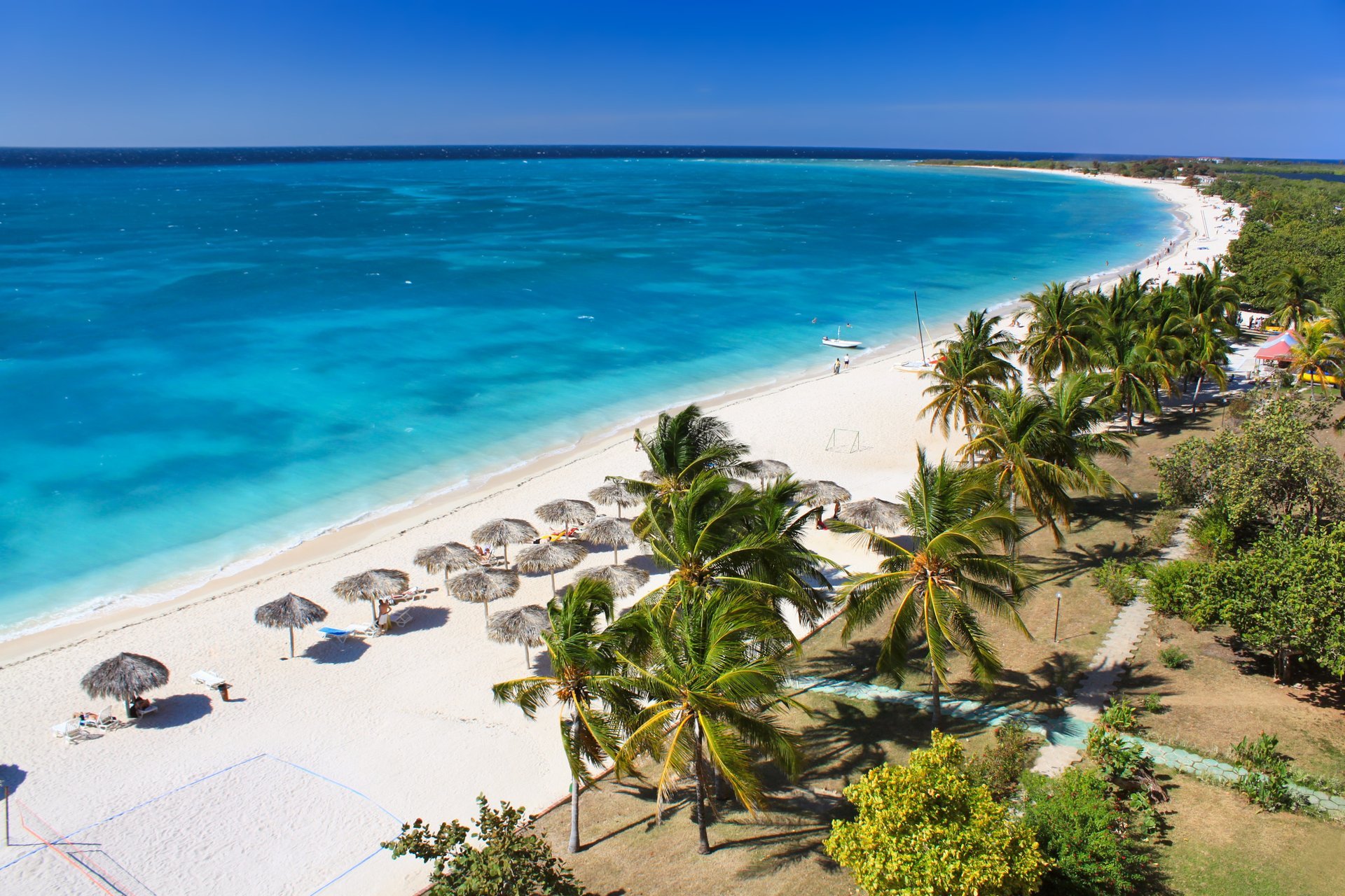 im sommer strand meer küste paradies tropisch sand palmen