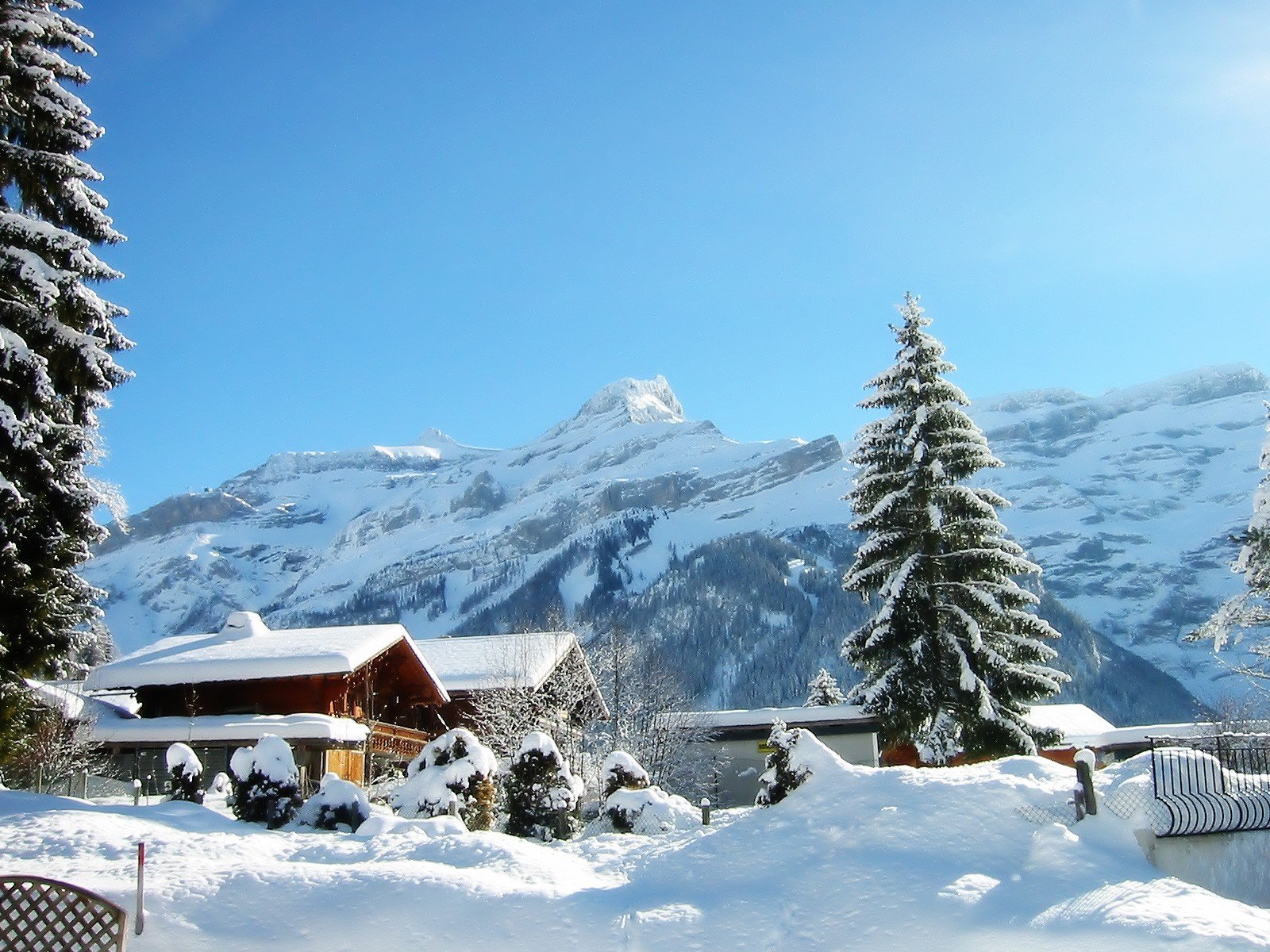 hiver à la maison