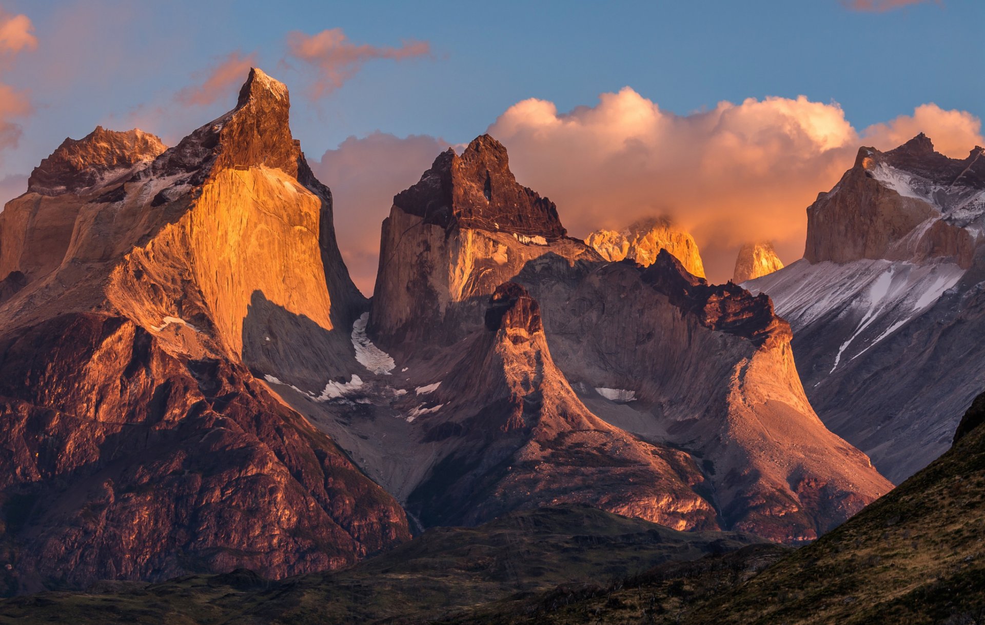 sud america cile patagonia parco nazionale torres del paine ande