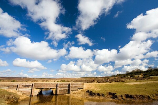 Paysage de tizogo place dans la steppe