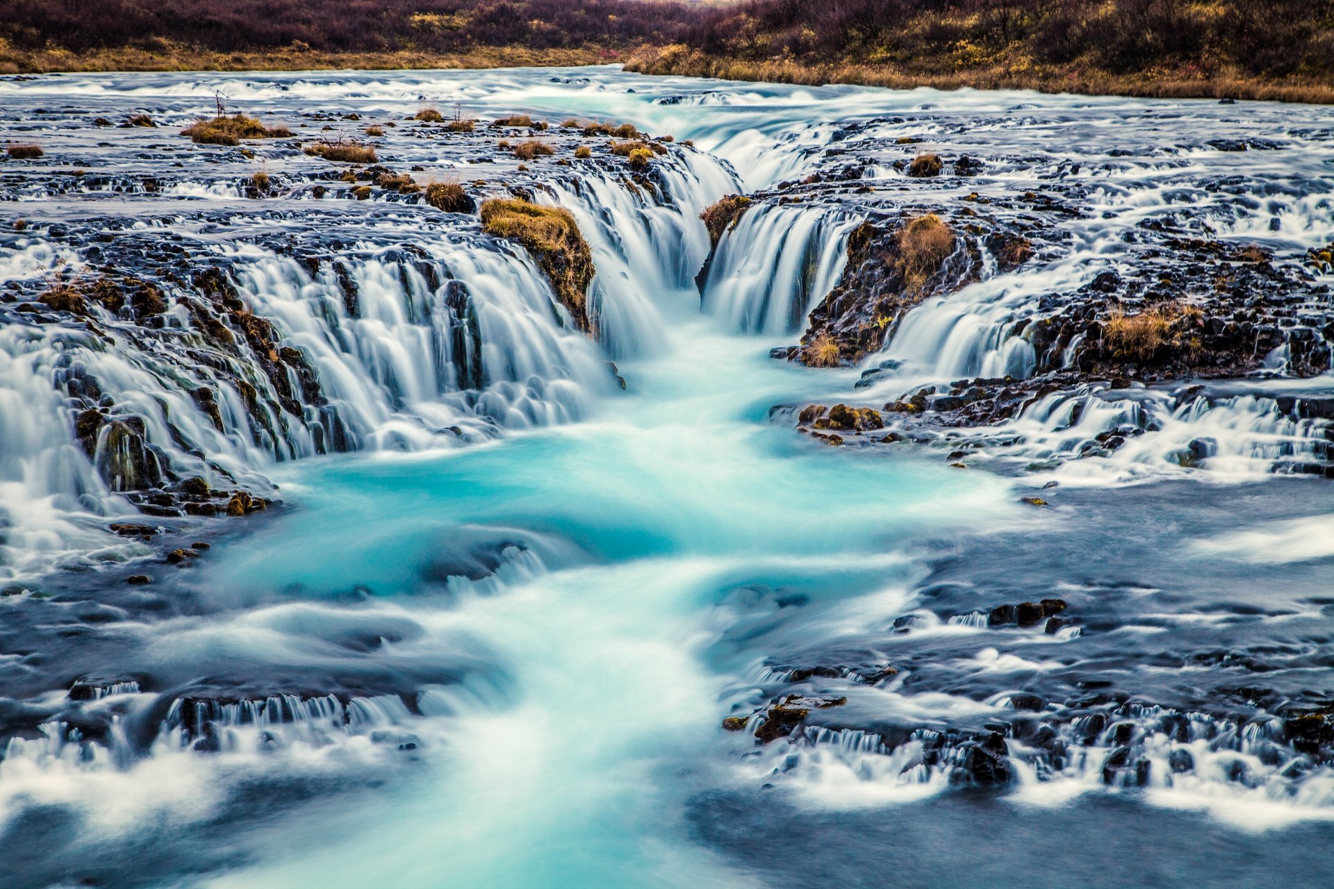 bruarfoss arnessysla исландия водопад каскад река