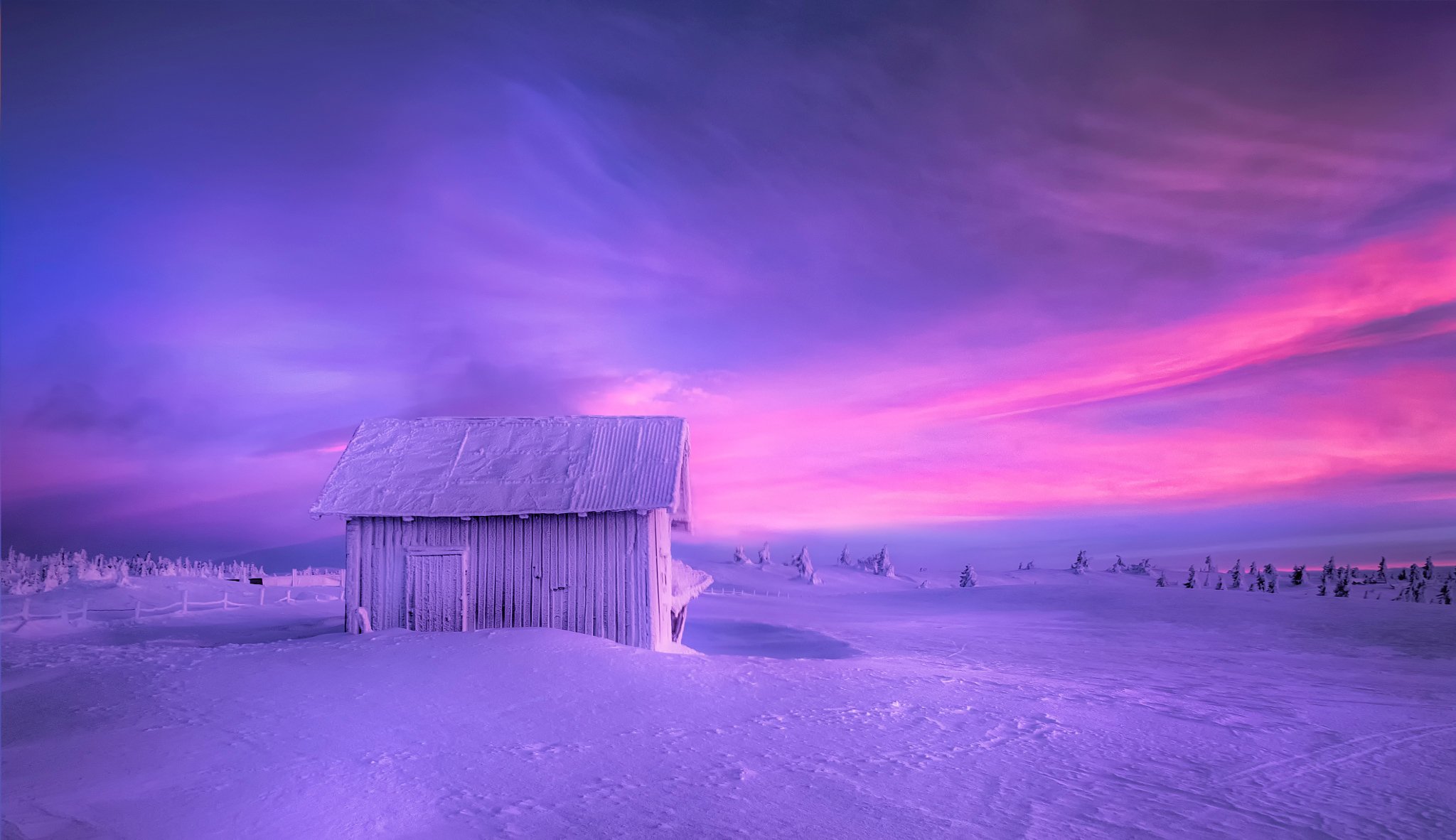 cold cabin sarah winter norway