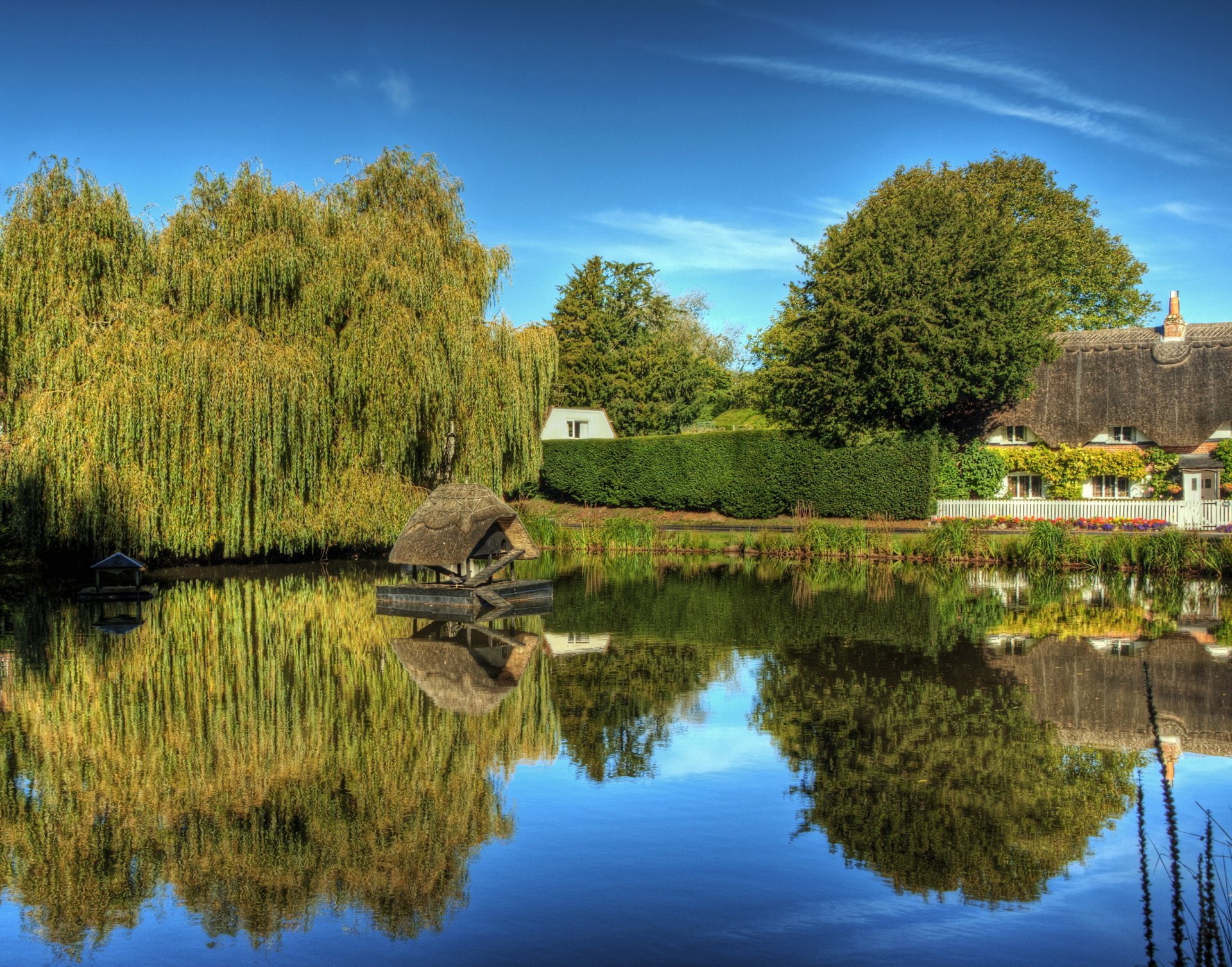 angleterre étang eau crowley winchester ville photo