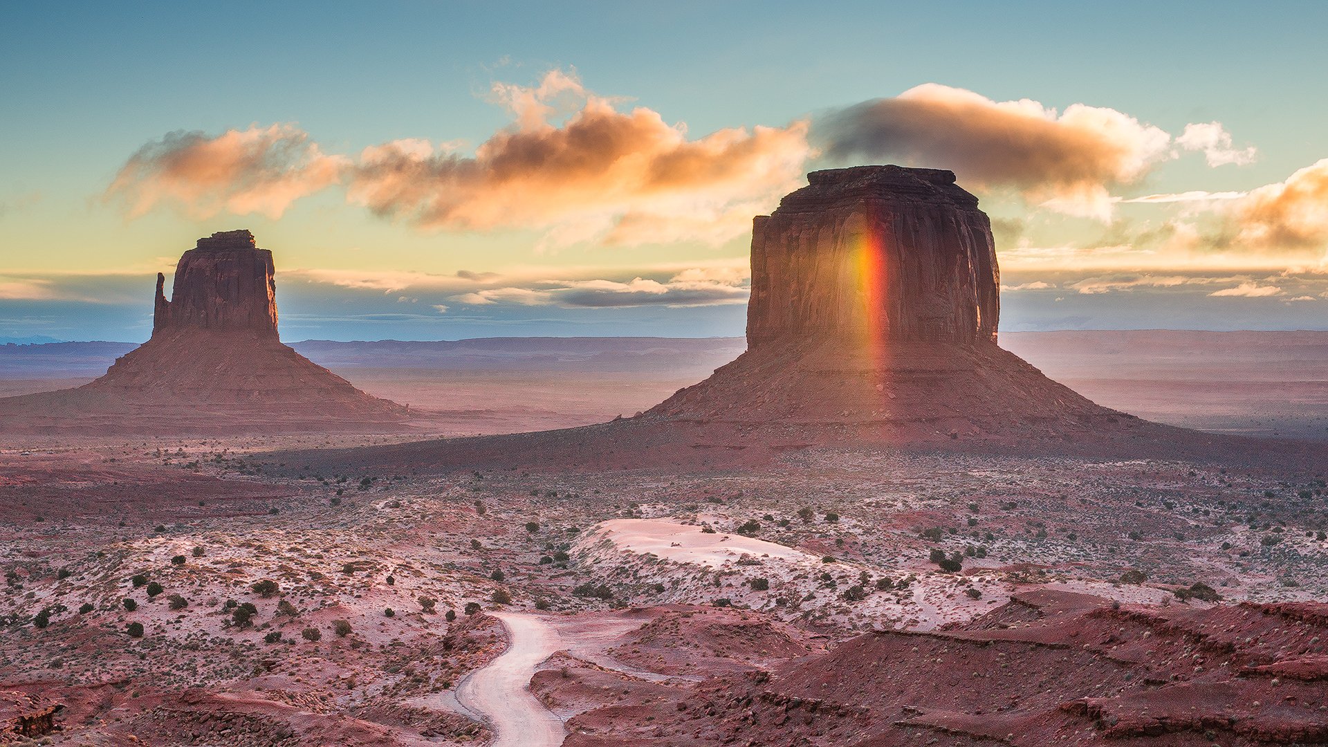 morning mountain landscape