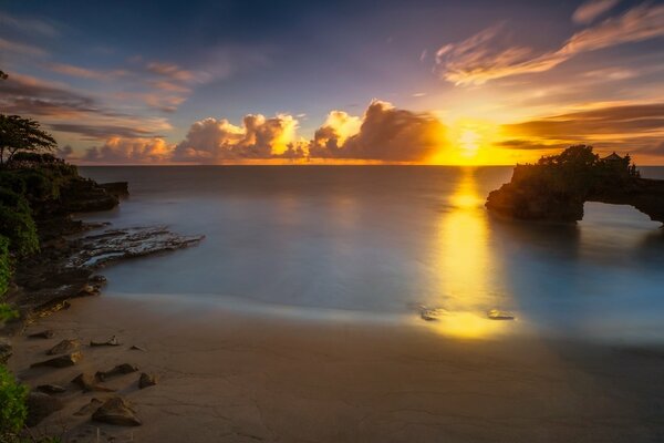 La belleza de Tailandia al amanecer