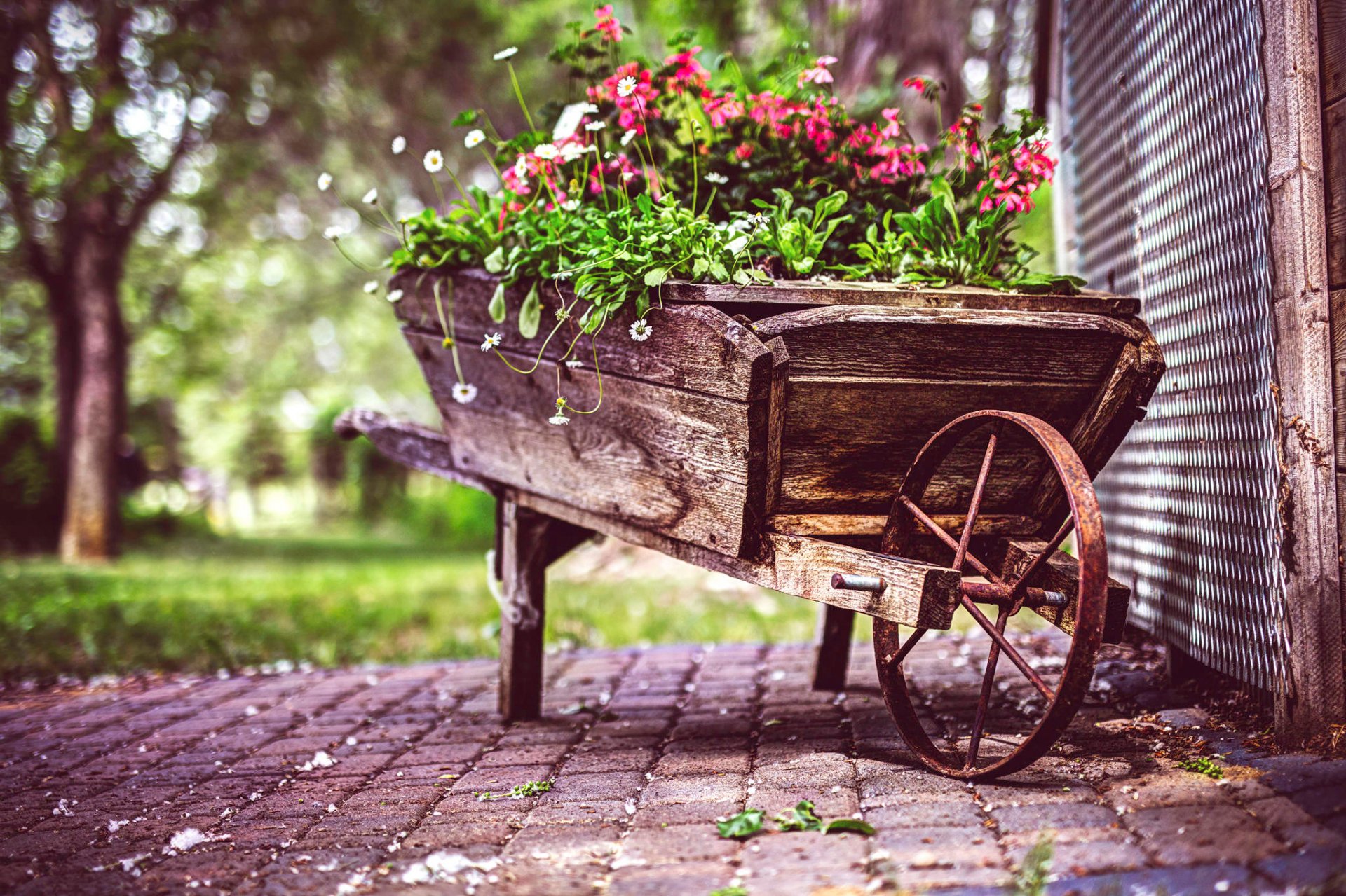 flower car processing