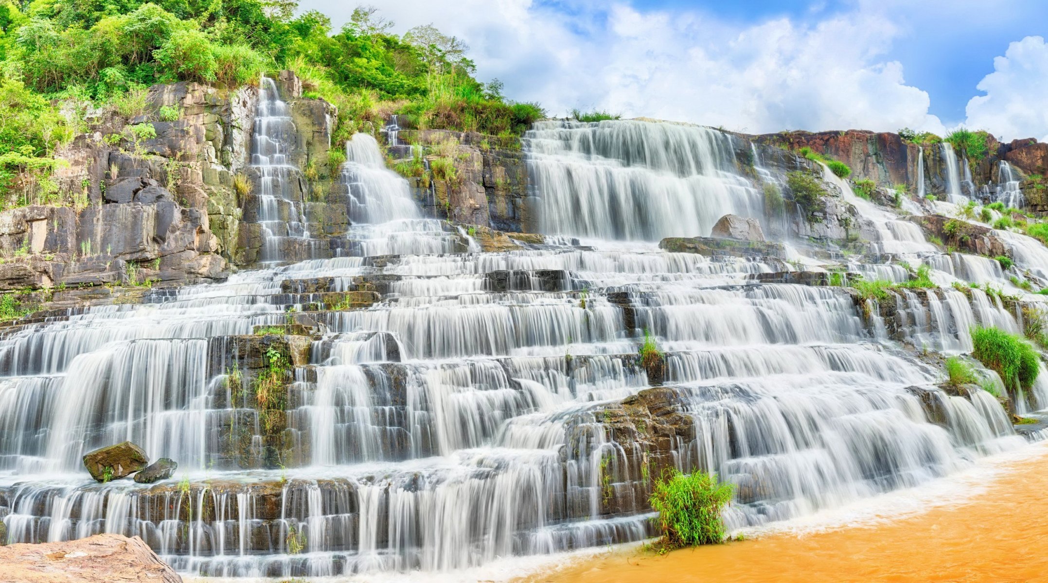 wasserfall strom wasser