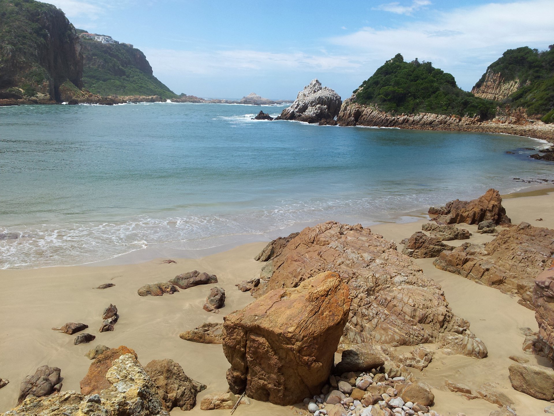 knysna . sudáfrica knysna sudáfrica cielo mar rocas piedras