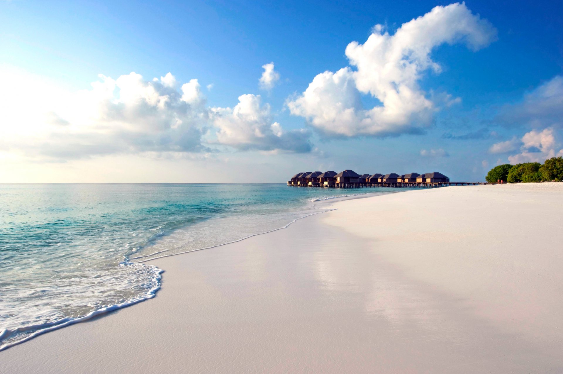 malediven tropen strand natur ozean