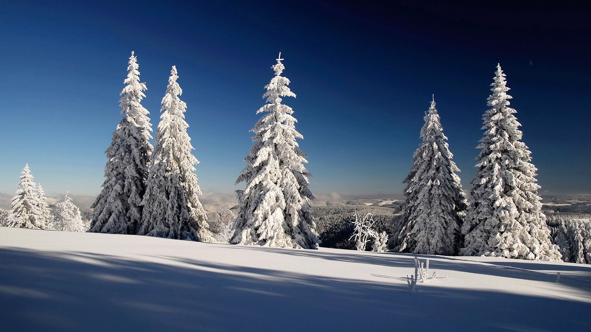 invierno nieve cielo sombra