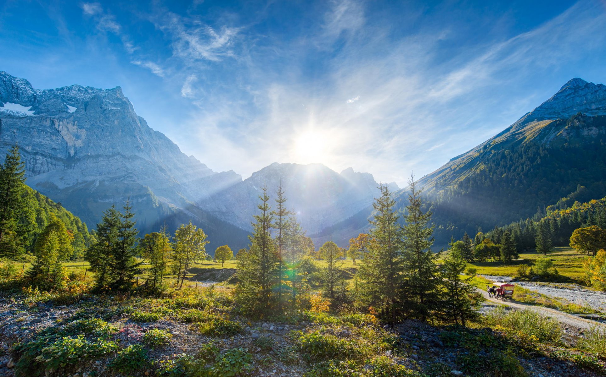 montañas alpes naturaleza paisaje