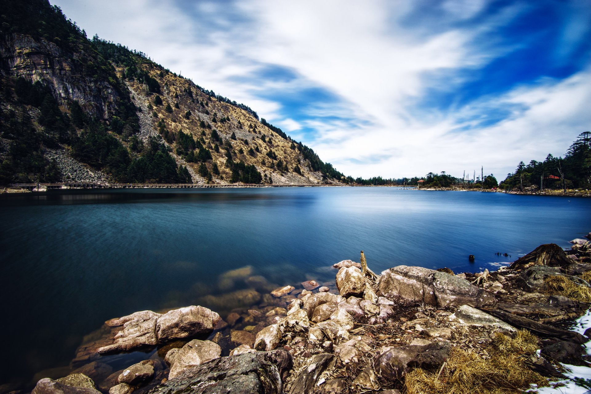 landscapes of china china lake