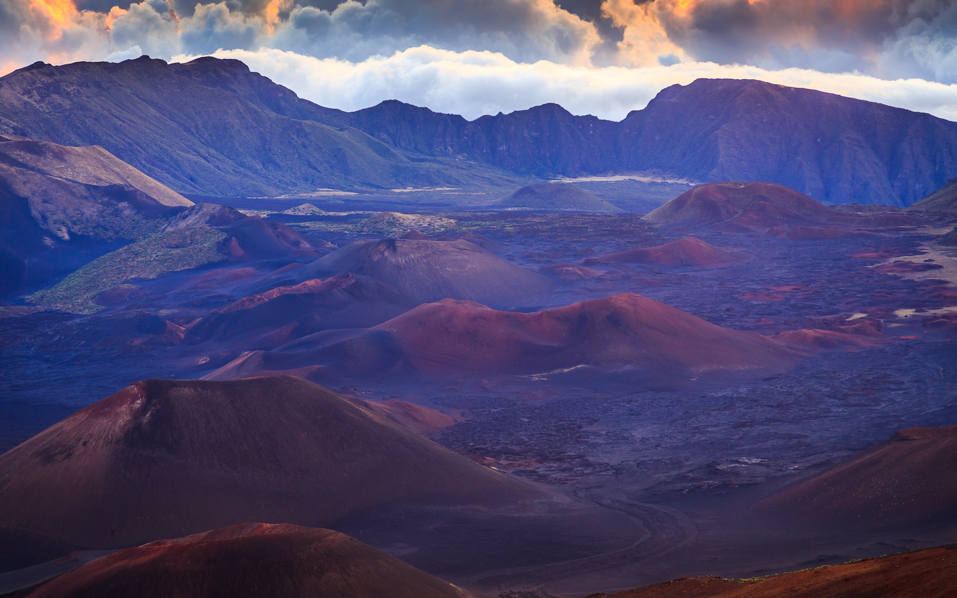 haleakala on maui hawaii nature mountain