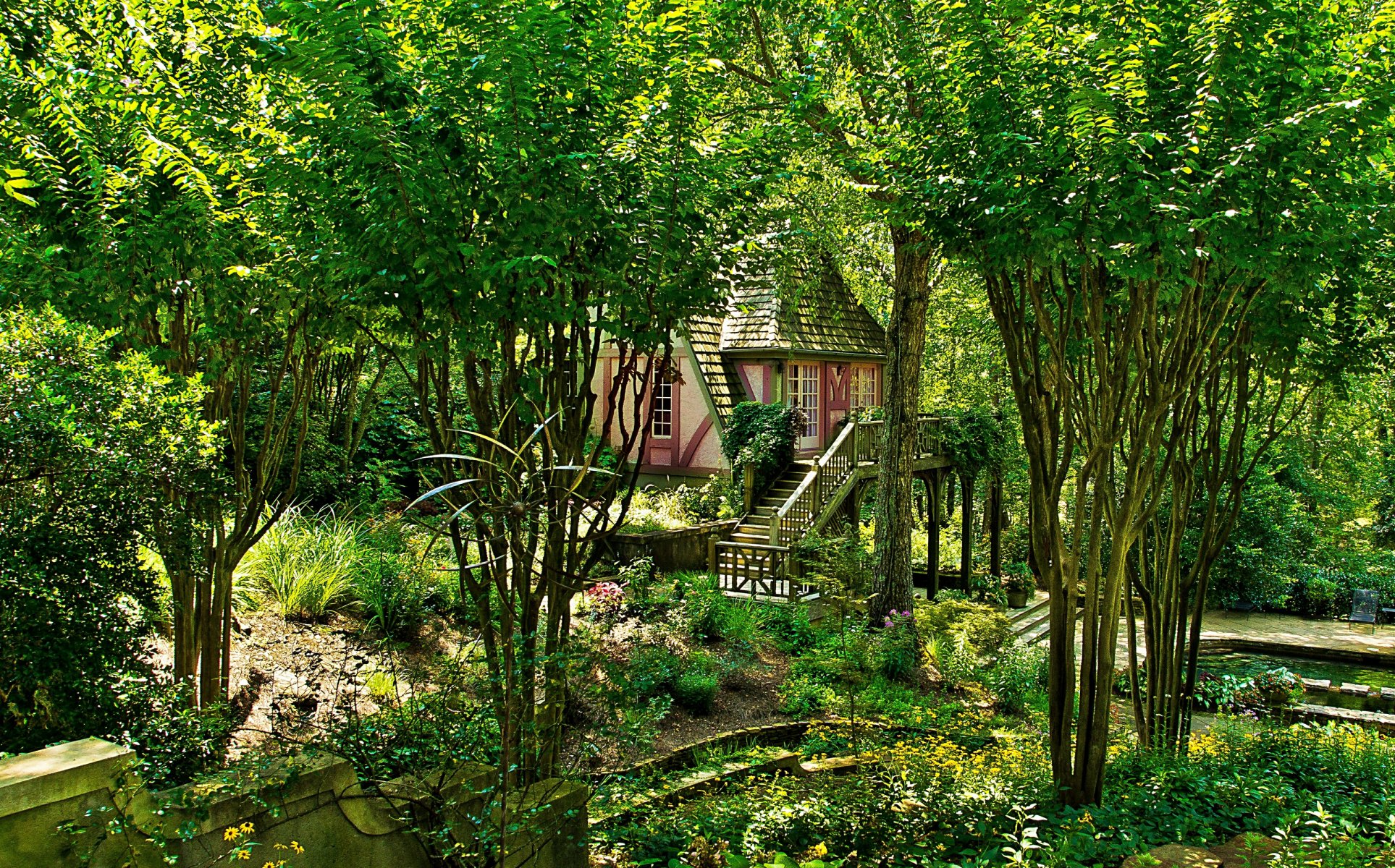 états-unis jardin portant le premier gibbs jardins arbres nature photo