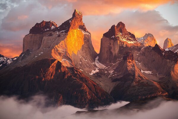 Mañana en el parque nacional torres del Paine