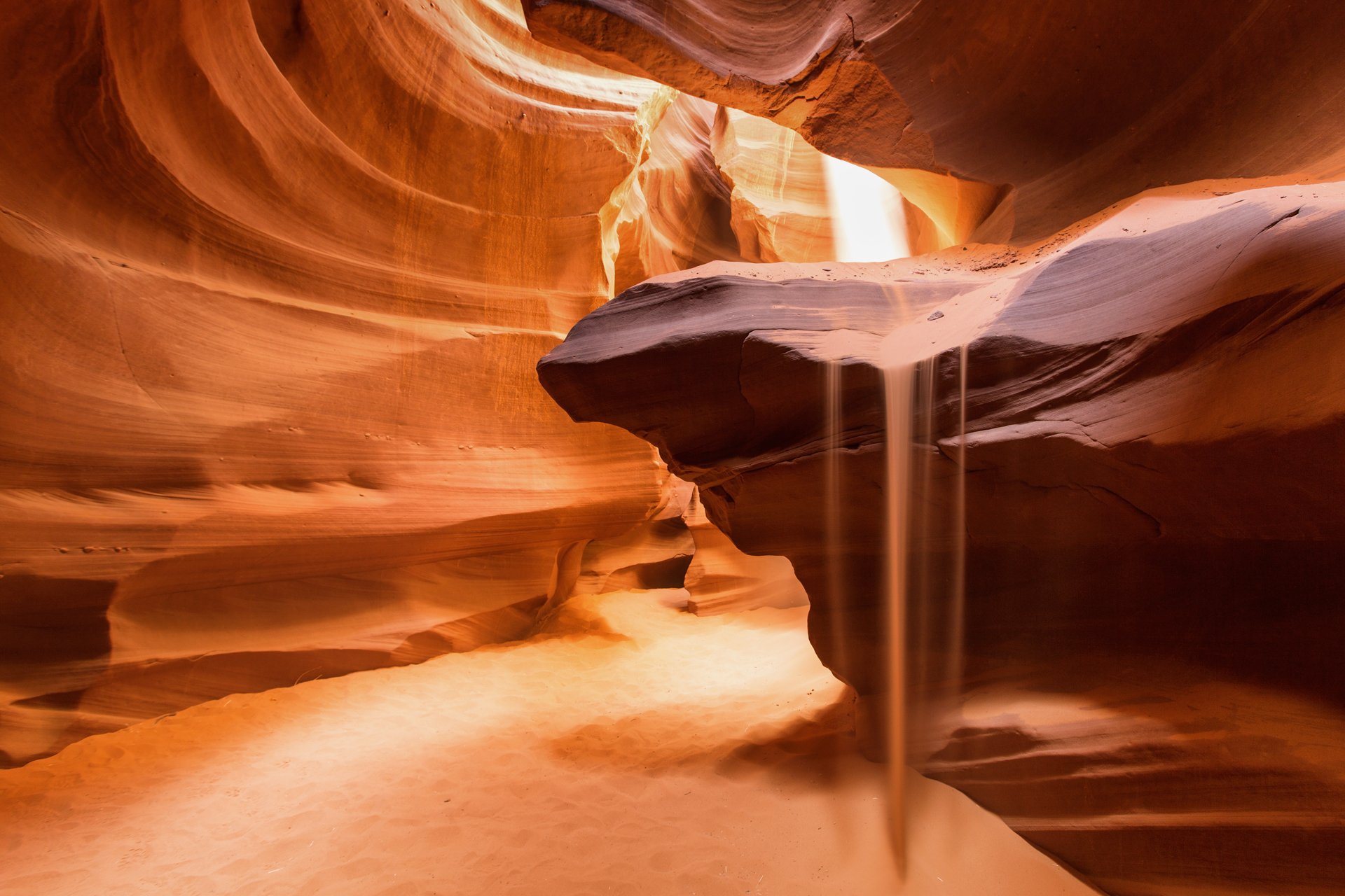 nature arizona états-unis canyon roches sable