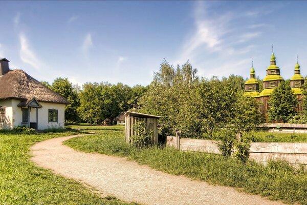 Muzeum Architektury w Kijowie na Ukrainie