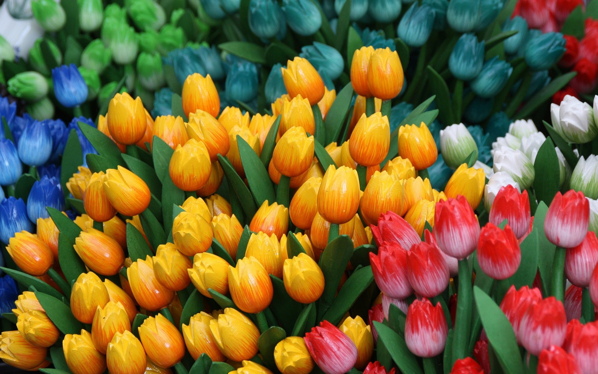 tulpen frühling stimmung freude gelb